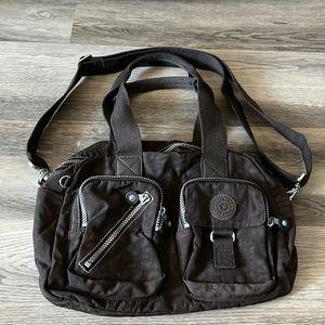 Dark Brown Kipling Bag